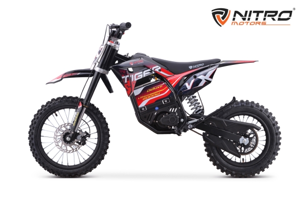NITRO MOTORS 2000W 60V Lithium Eco midi Dirtbike Tiger VX DLX 14"